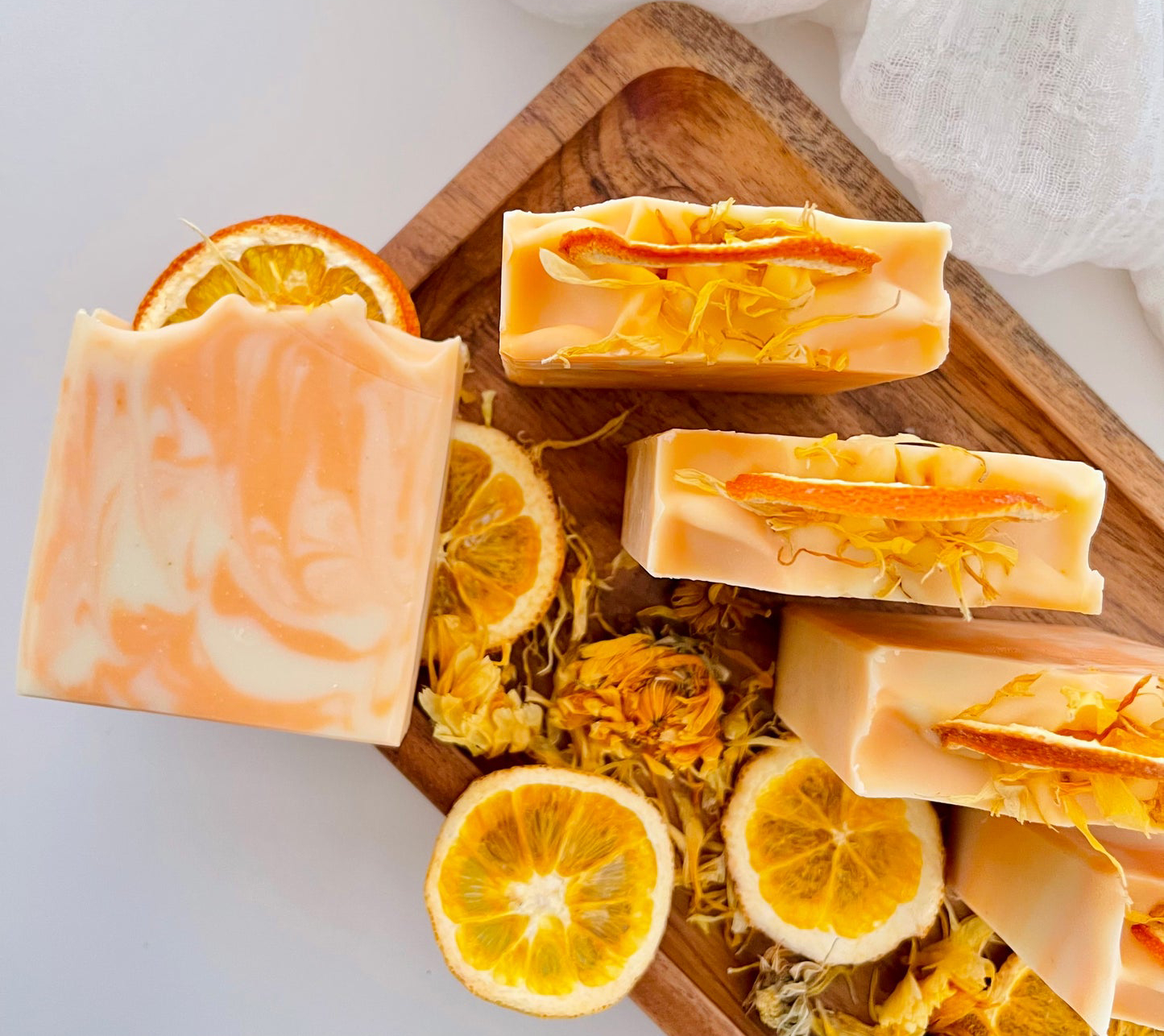 Handcrafted soaps